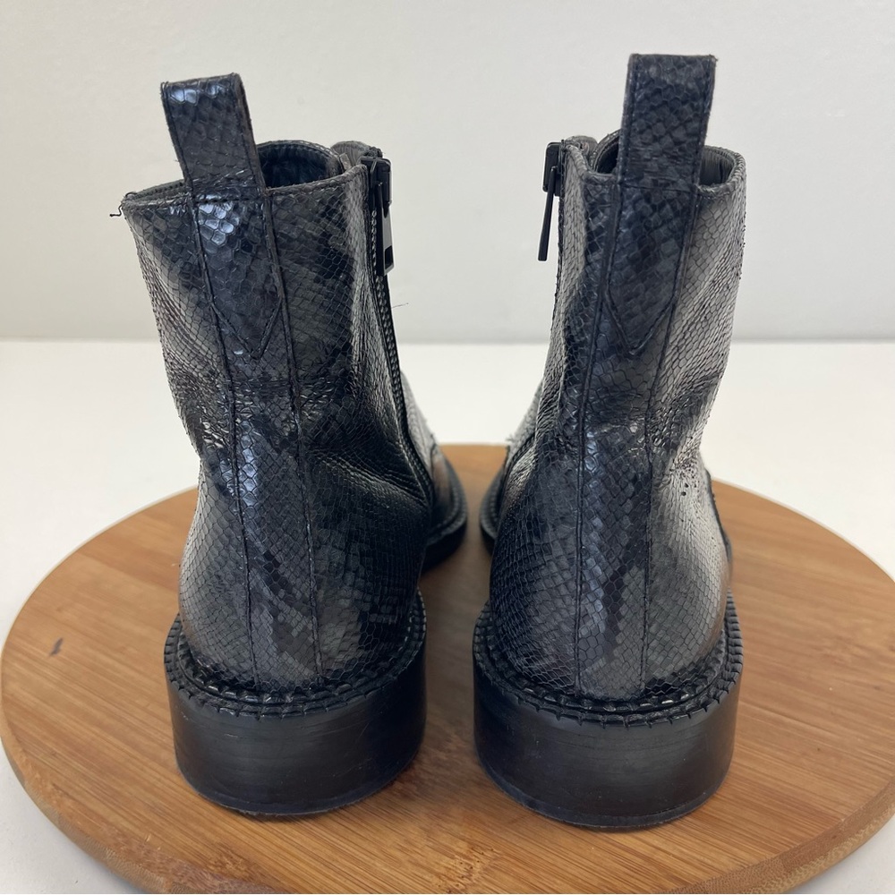 Vince Cabria Python Print Booties - image 4